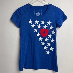 Clean Sheet Co. USMNT USA MLS T-shirt Soccer Football Futbol Women's Medium NWOT